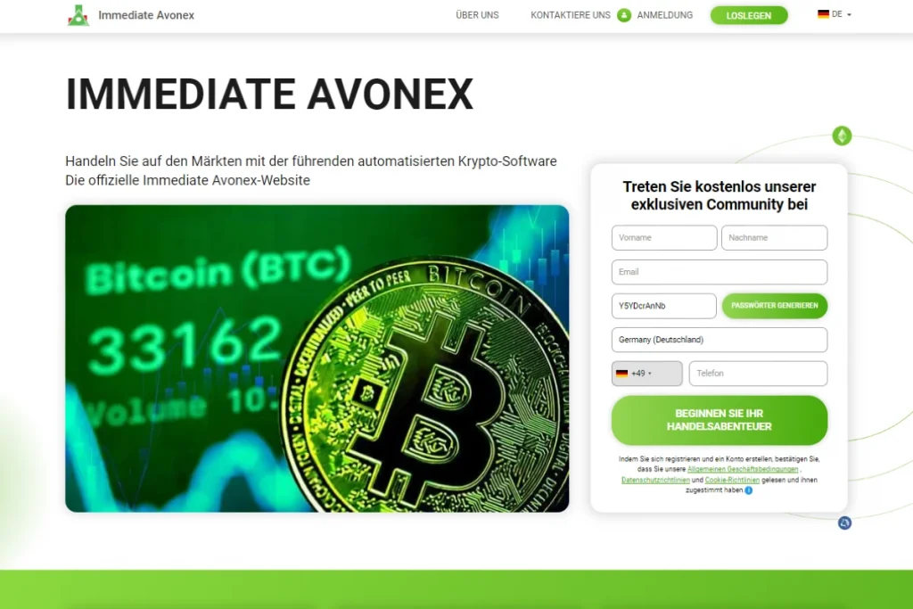 Immediate Avonex offizielle website