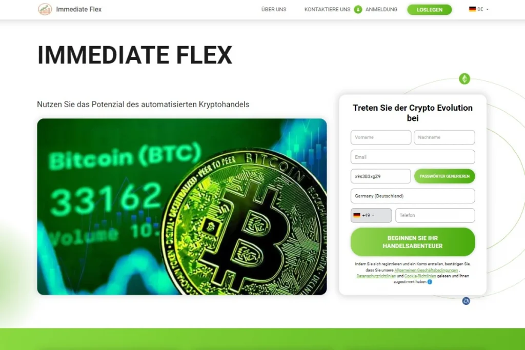 Immediate Flex offizielle website