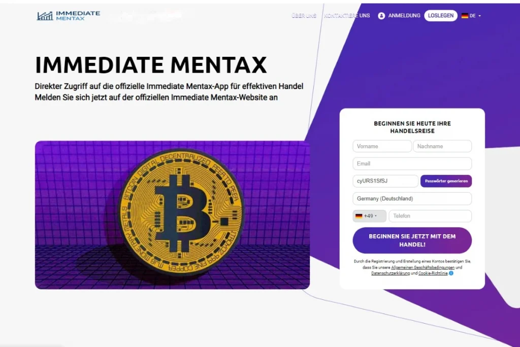 Immediate Mentax offizielle website