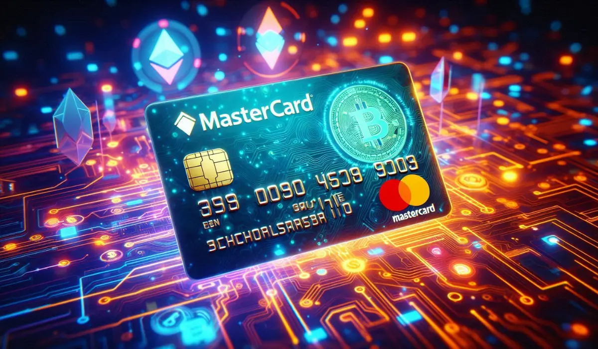 Krypto-Debitkarte von Mastercard