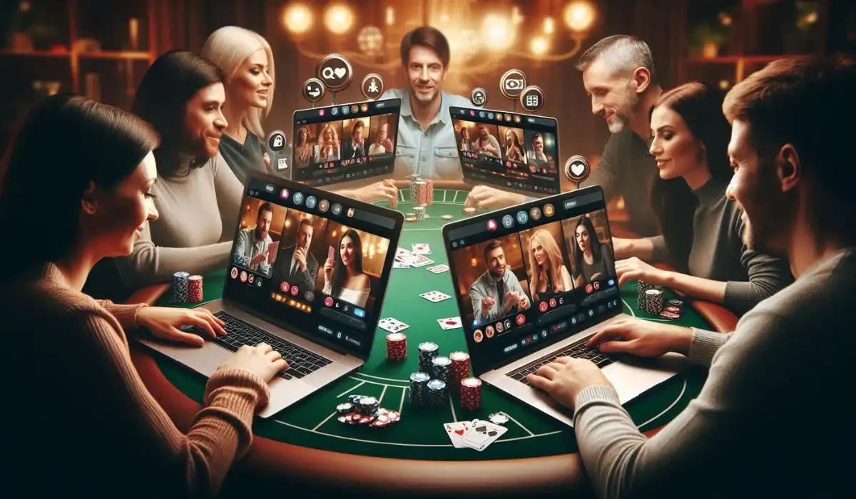 Online-Poker mit Freunden