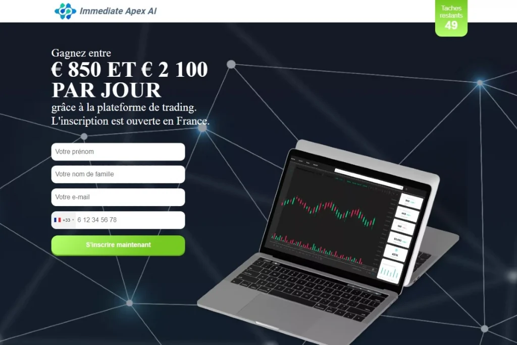 Immediate Apex AI site officiel