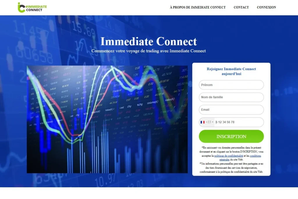 Immediate Connect site officiel