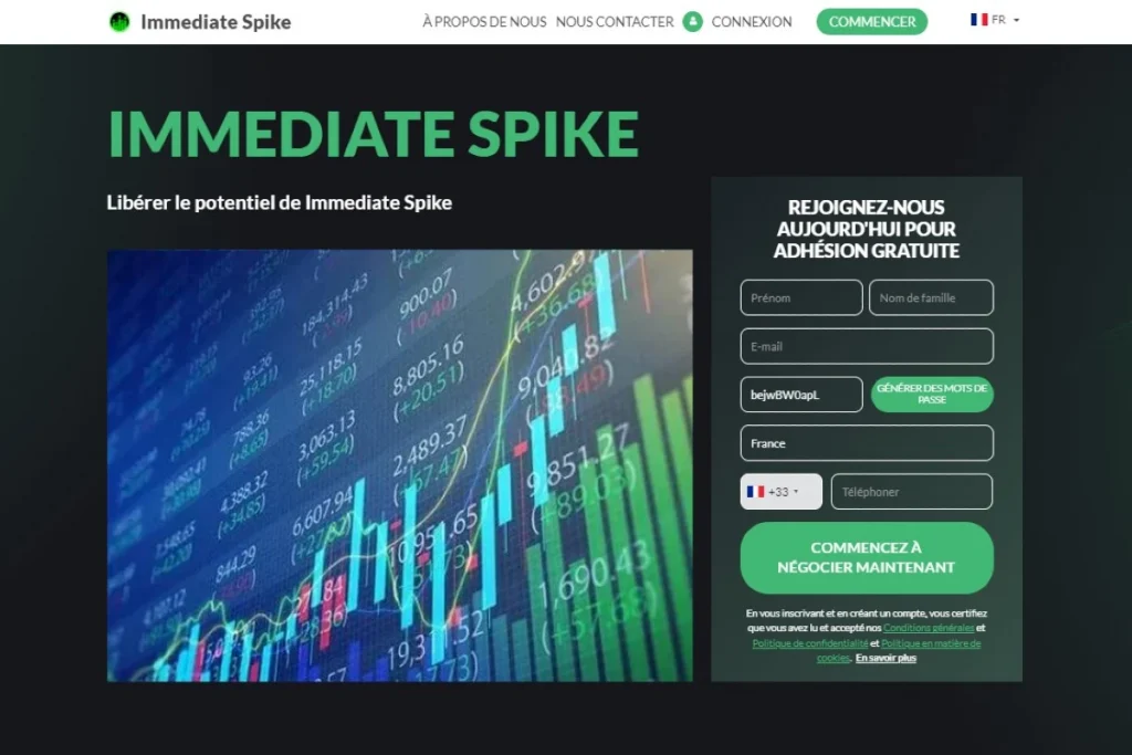 Immediate Spike Site officiel