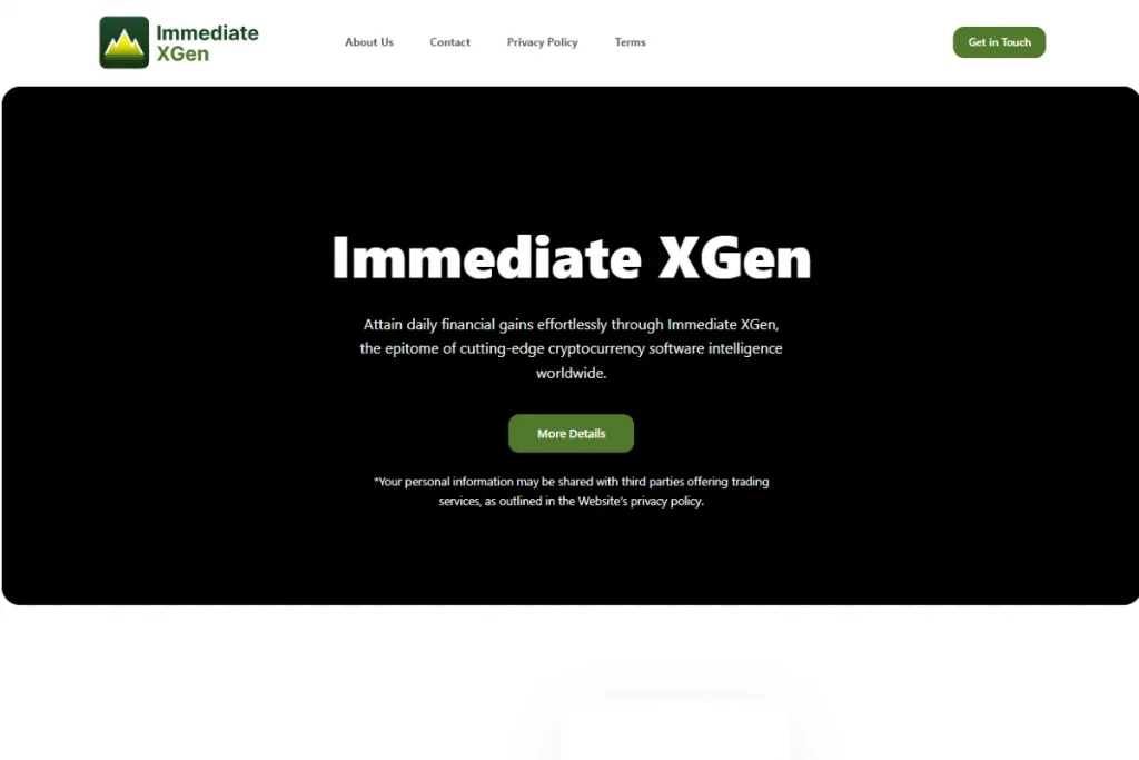 Immediate Xgen Offisiell Nettside