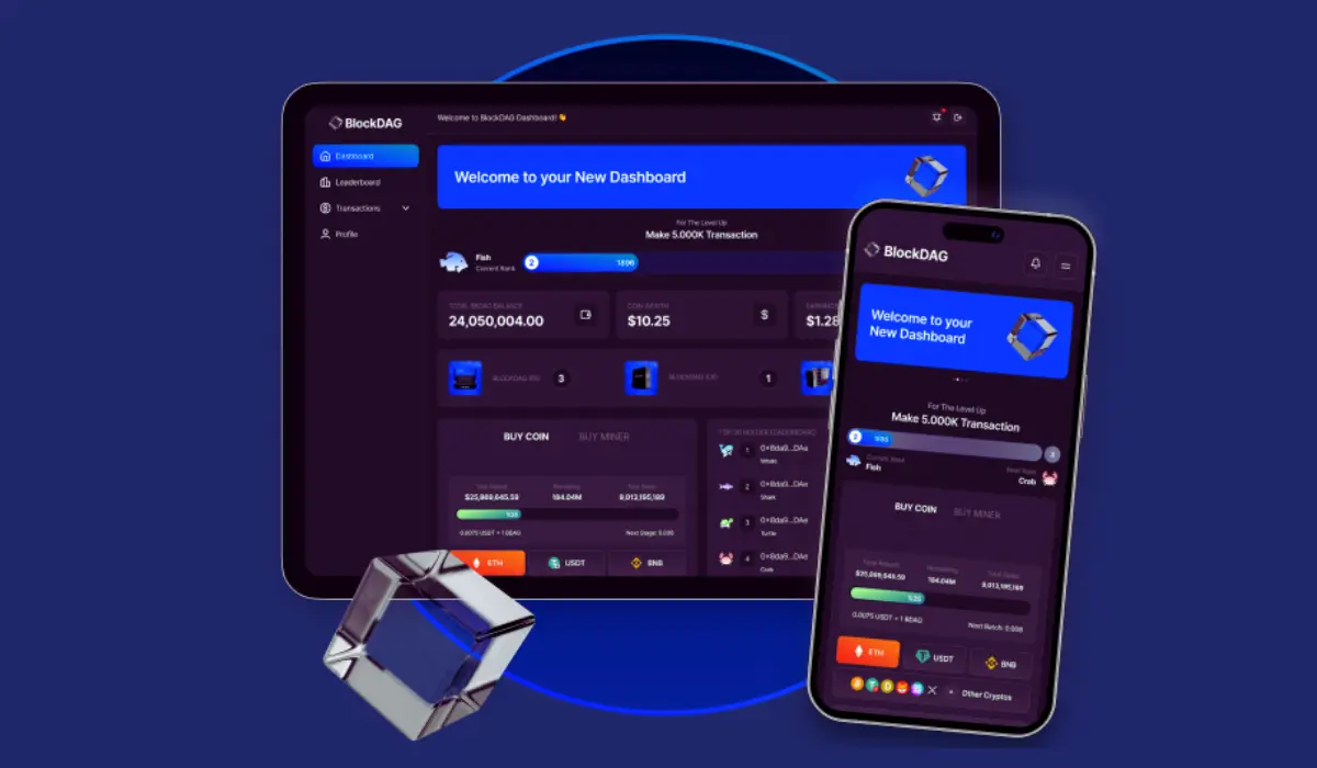 Обновленная панель управления BlockDAG вызвала скачок цен на 1 доллар и  затмила Тонкоин и ТорЧейн