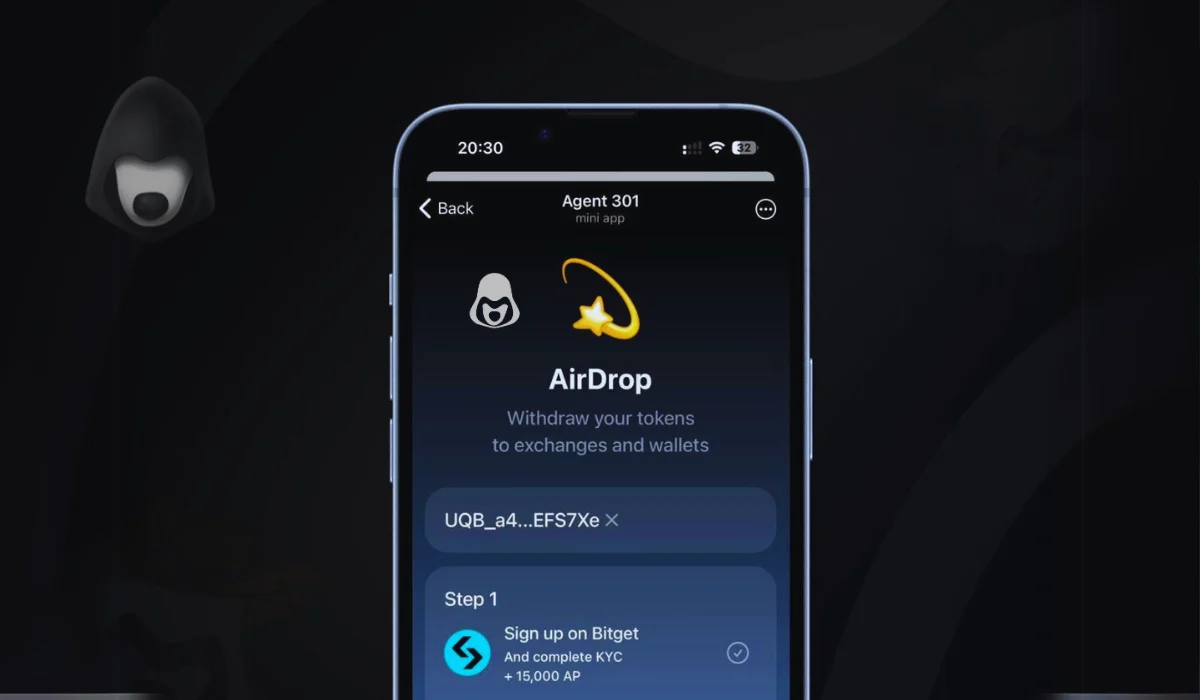 Agent 301 Airdrop