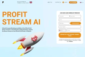 Profit Stream AI Crypto Platform website