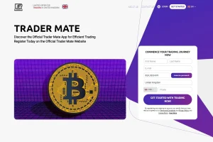 Trader Mate crypto trading platform website