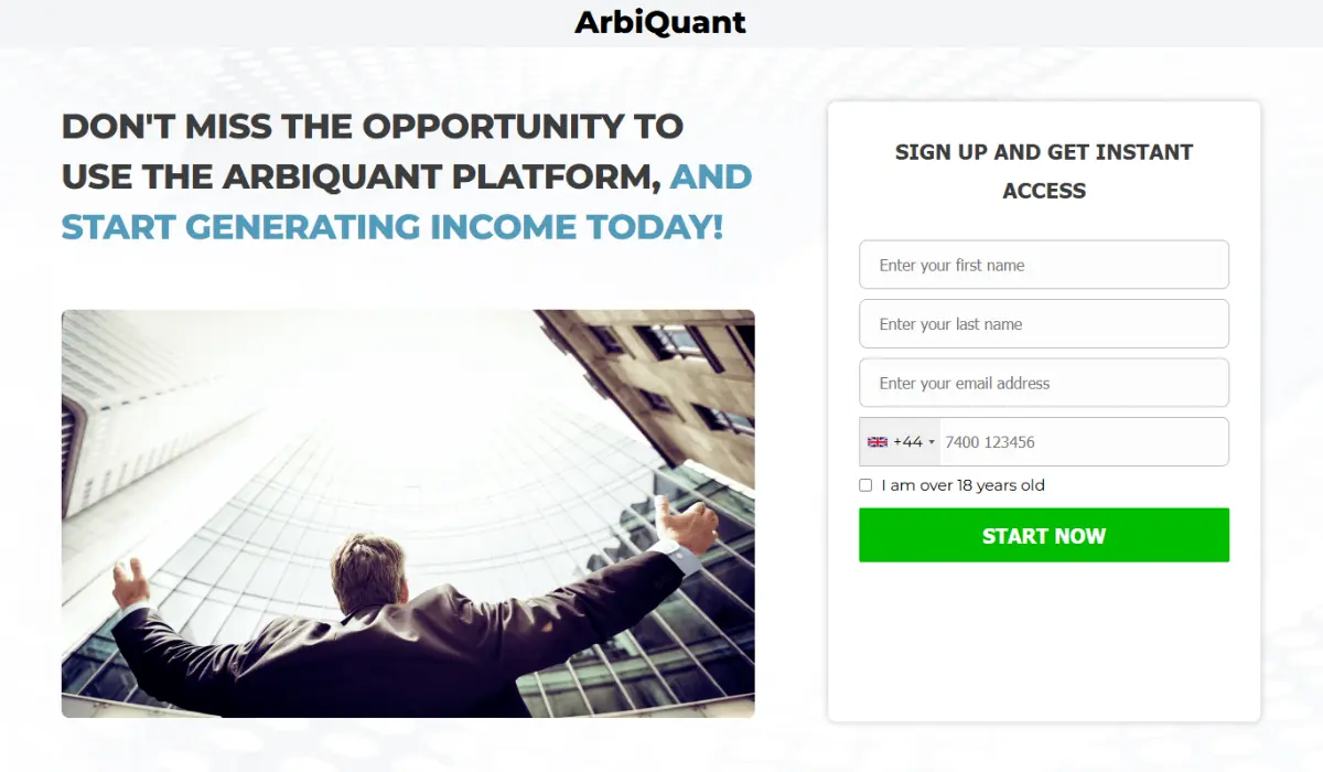 ArbiQuant Trading Platform Launched