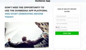 Dunberax App Trading Platform Launched