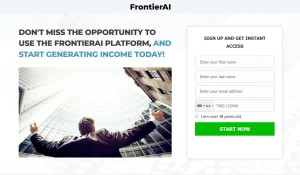 FrontierAI Trading Platform Launched