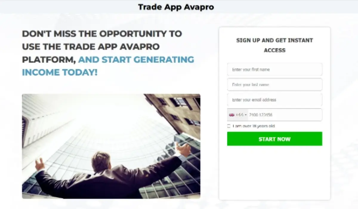 Trade App Avapro