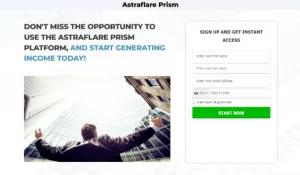 Astraflare Prism Trading Platform Launched