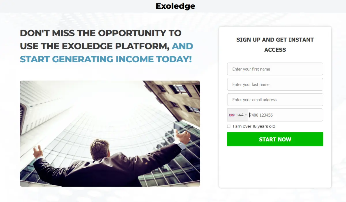 Exoledge Trading Platform Launched