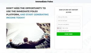 Immediate Folex Trading Platform Launched