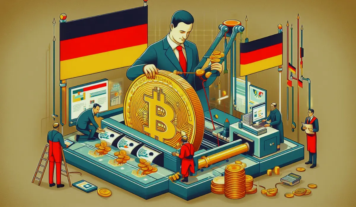 German Government Bitcoin transfers